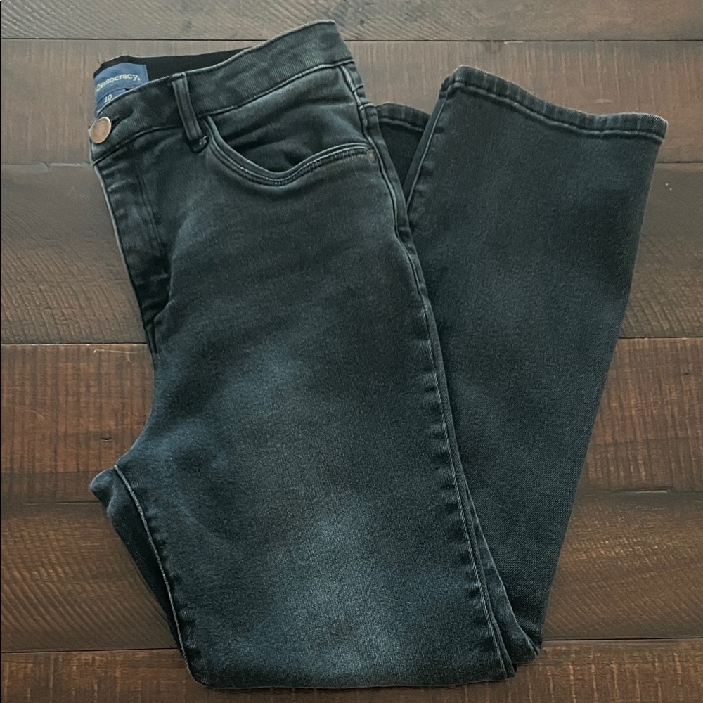 Democracy Women's Dark Gray Skinny Jeans